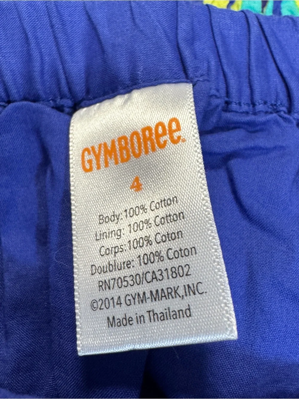 Gymboree Tank Top Girl’s 4 Summer Blouse Shirt  Ruffle Tunic Flowy Blue Beachy